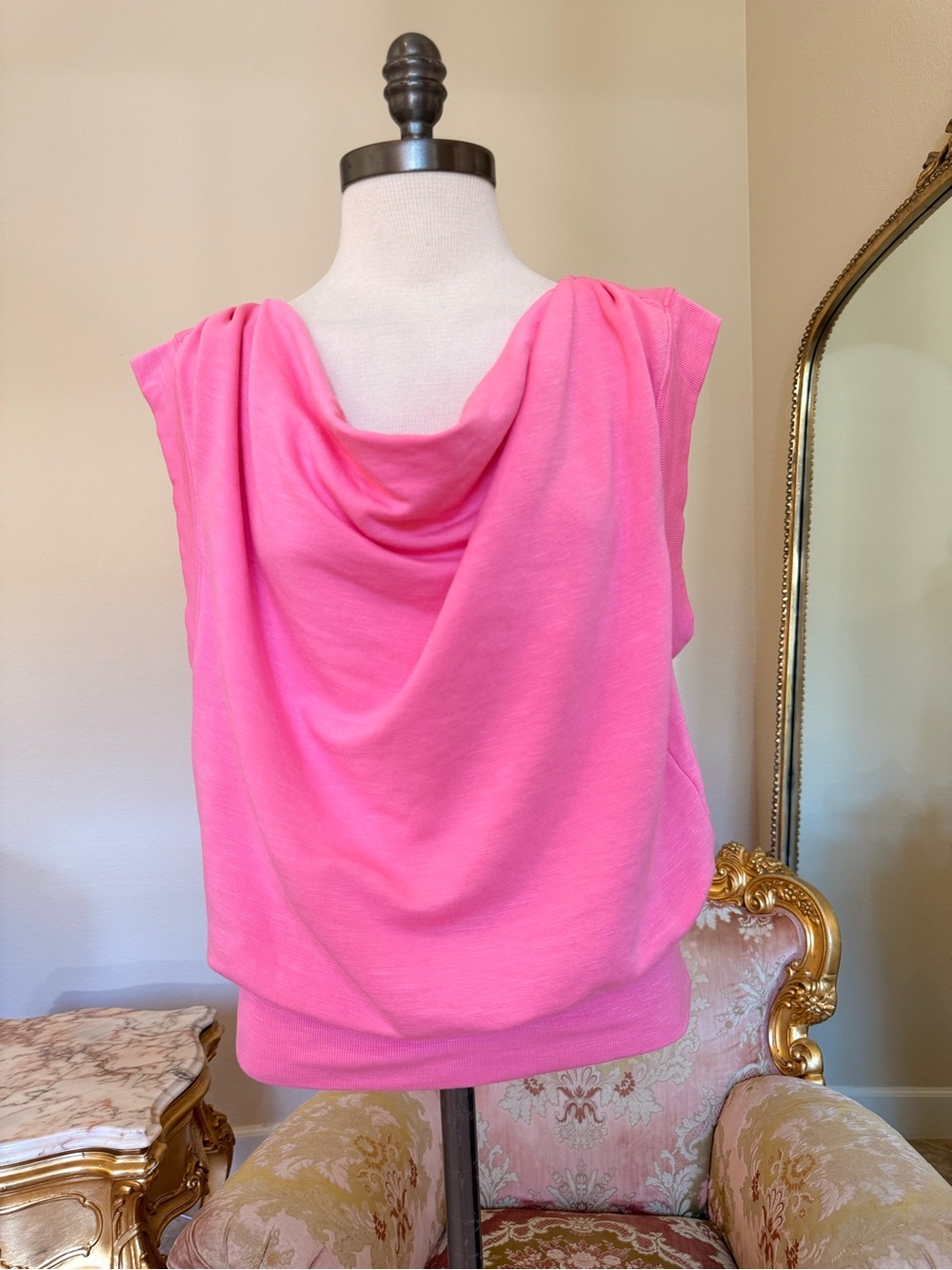 Daily Practice Pink Sleeveless Top